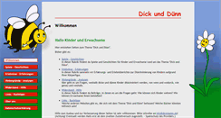 Desktop Screenshot of dickduenn.de
