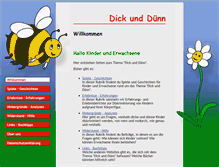 Tablet Screenshot of dickduenn.de